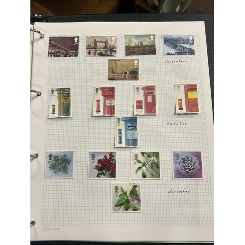 35A - Folder of mint GB stamps to include 1996 - 2006 (unchecked for completeness)