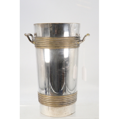 30 - A silver plated Champagne Cooler