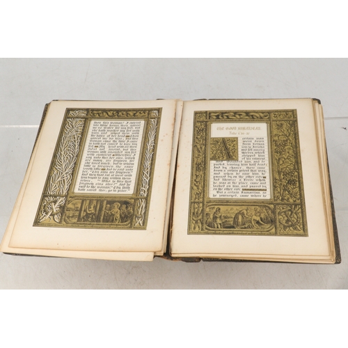 270 - Parables of our lord antique book, The Light of Asia Arnold and Muses `library.