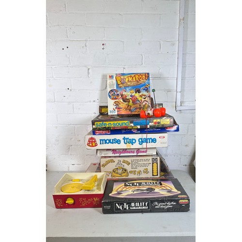 413 - Quantity of boxed games to include Pile On, Kiddiecraft Helter Skelter, It's a Knockout, Cup Final, ... 