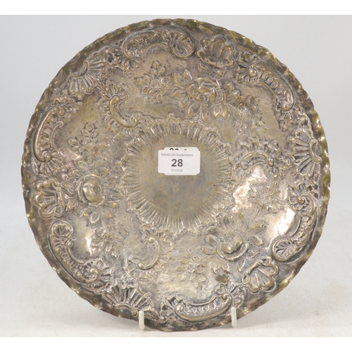 28 - 800 grade silver bowl