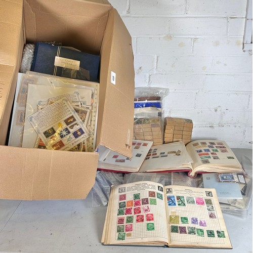 450 - Carton of assorted stamp accumulation, foreign sheets, South America assorted