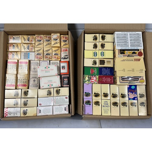 808 - Two boxes of assorted Lledo Promotional models approx. 60+ models