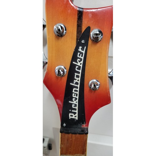 342 - Vintage Rickenbacker? bass guitar (in need of repair)