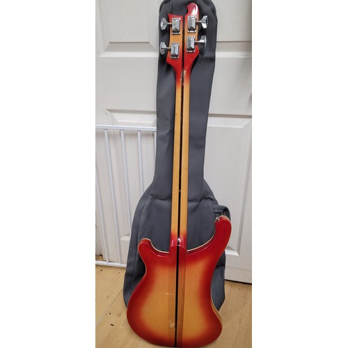 342 - Vintage Rickenbacker? bass guitar (in need of repair)