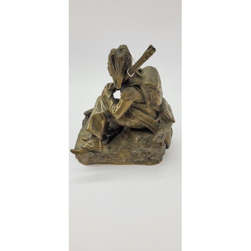 122 - A Kovshenkov bronze figure