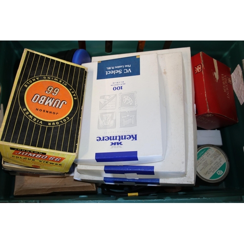 334 - Large quantity of Photography darkroom equipment and accessories, including photo paper, film tanks ... 