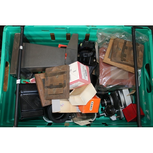 334 - Large quantity of Photography darkroom equipment and accessories, including photo paper, film tanks ... 