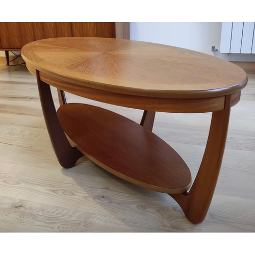 482 - Mid Century Coffee table Nathan? Parker Knoll?  approx, 120 cm x 60cm x 37cm