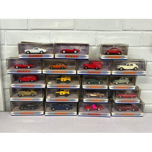 583 - A selection of Dinky collection matchbox diecast vehicles (noted some duplication) - crate not inclu... 