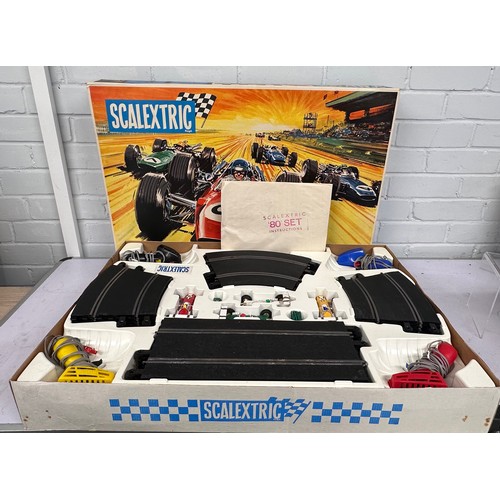 94 - Scalextric Grand Prix 80 set in original box trade/spares/repairs