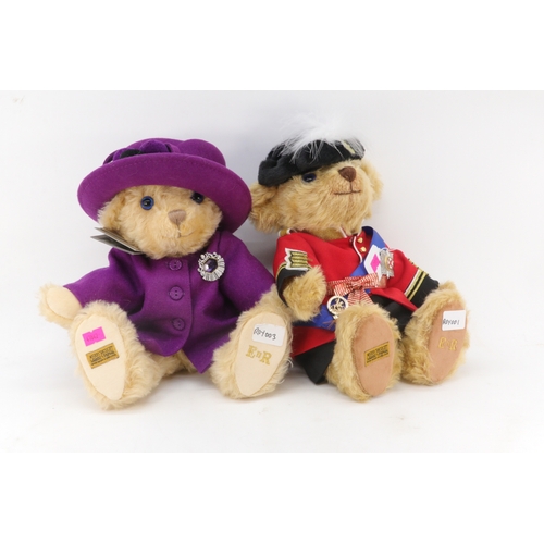 255 - Two Merrythought bears to include Lifetime of Service and Platinum Jubilee bear