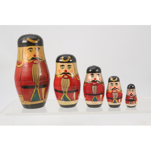 207 - Nutcracker Babushka stacking dolls