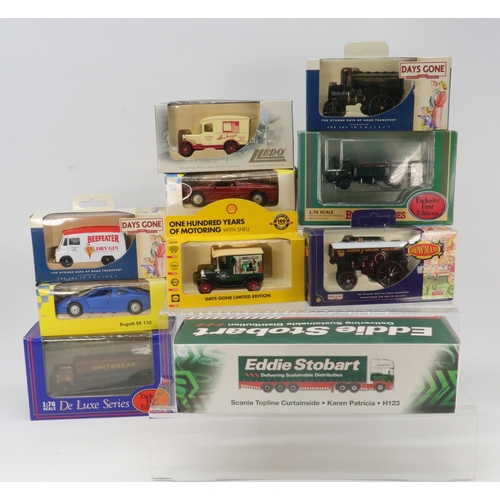 85 - A selection of assorted boxed diecast vehicles to include, Eddie stobart, days gone, atlas. (see all... 