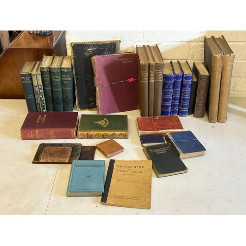 516 - Selection of books to include many by Dickens including Centenary ones, Poems etc