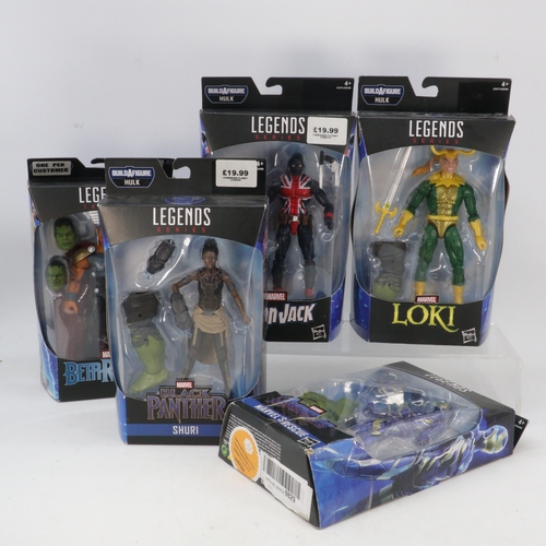 2 - Marvel comics Fantastic Four Psycho-Man, Marvel Legends Series figures to include Marvel Rescue, Lok... 