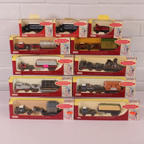 23 - Carton of various days gone trackside diecast vehicles