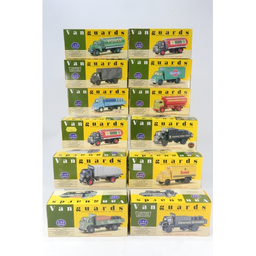 182 - 12 boxed Vanguards 1:64 scale diecast vehicles to include on Limited edition VA15002 Guinness togeth... 