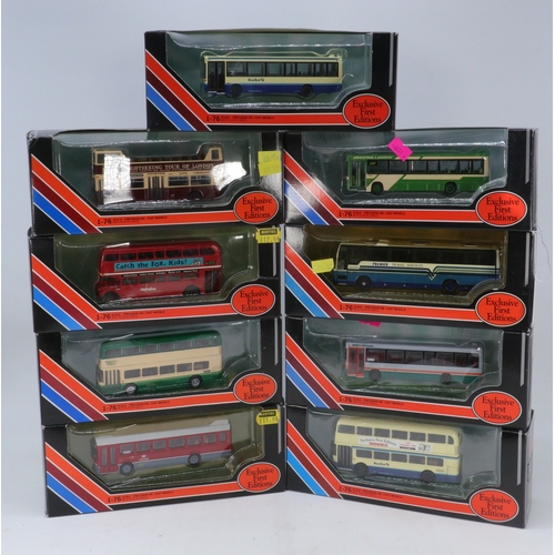 209 - 11 boxed EFE 1:76 scale coaches