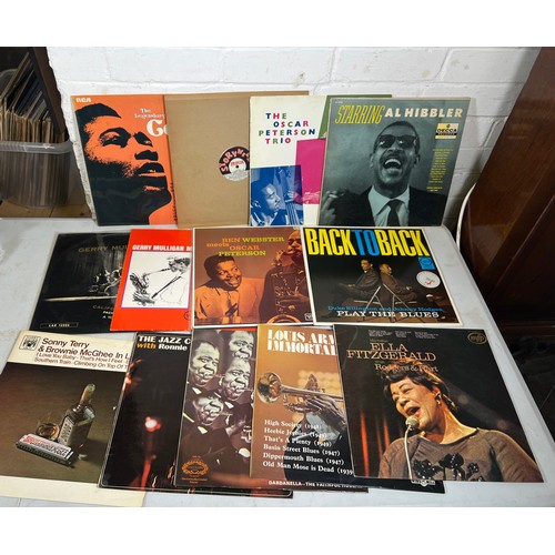 750 - A selection of mainly Jazz interest records, Edgar Sampson, Pete Rugalo, Frankie Laine, Sam Cooke, K... 