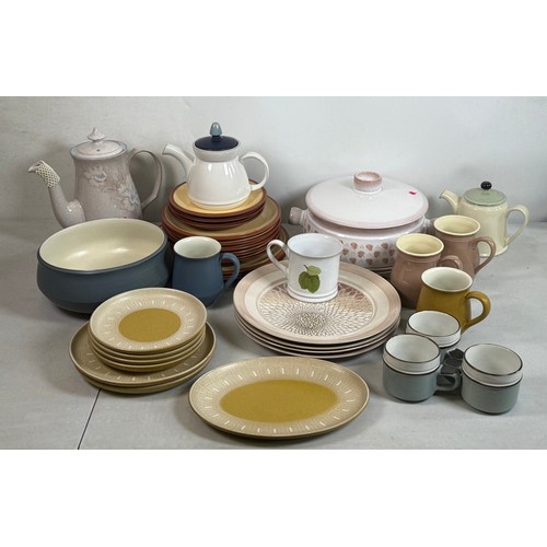 745 - Good quantity of assorted Denby table ware to include Greenwheat and other later patterns