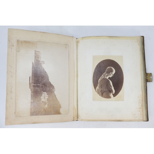 109 - Early 19th Century and later scrap book relating to the Hind family in particular Rev. Thomas Hind a... 