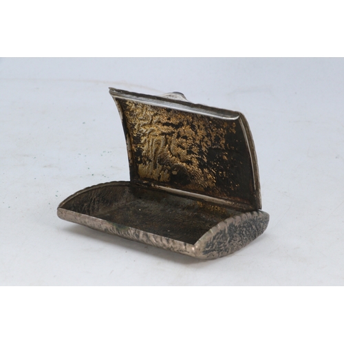 5 - Samorodok Russian silver cigarette case (approx. 180g weight) hallmarks not clear