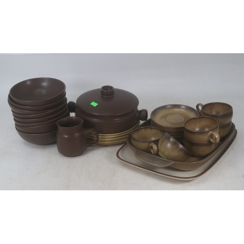 68 - Large quantity of assorted Denby to include two Denby Birds of a feather mug, Memories, falling leav... 