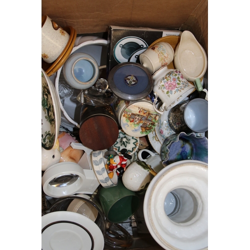 87 - Crown Derby side plate, Masons dinner plates, and sundry glass and china