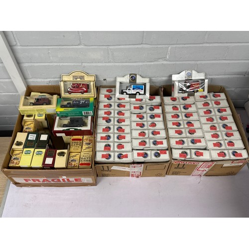 640 - Three trays of Lledo days gone