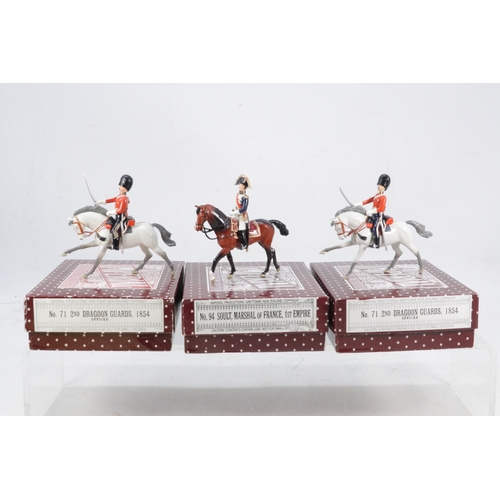 667 - Imperial Collectors Figures 71 n2nd Dragoon Guards Officer 1854, 94 Soult, Marshal of France 1st Emp... 