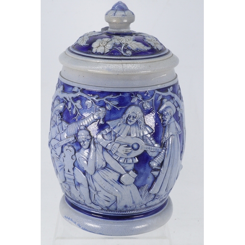 417 - Continental tobacco jar