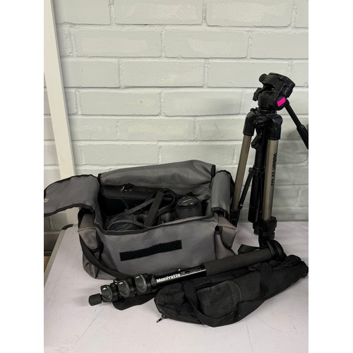 662 - Pentax KX F1.8/55, Pentax 1;3.5/135 lens, Tameron, 70-210mm and a Miranda 70-210mm and carry case, T... 