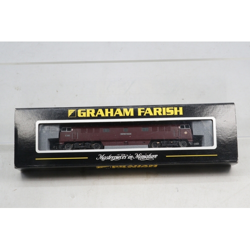 782 - Graham Farish N gauge 371-400 Class 52 Diesel 1023 Western Fusilter BR maroon. Boxed