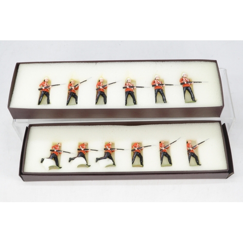 418 - Imperial collectors model Soldiers, Set 44 24th Foot and Set 41 24th Foot boxed