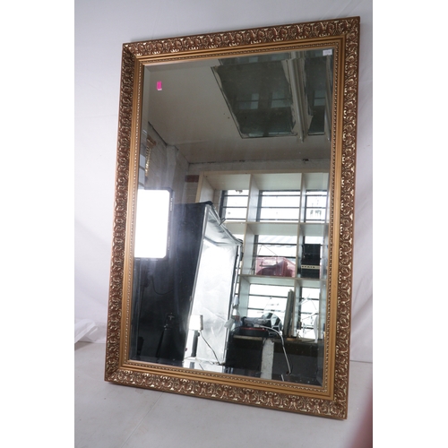 195 - Two gilt framed wall mirrors