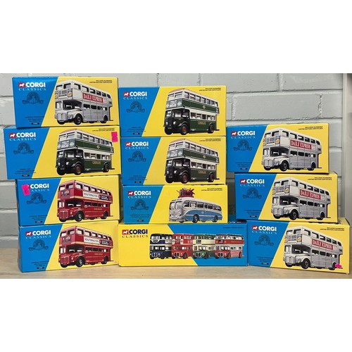 427 - A selection of boxed Corgi Classics to include 35002 x 4, 350012 x2, 35201 x3, 34101 and 33001