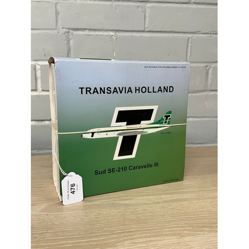 476 - Transavia Holland 1/200 Scale Sud-210 Caravelle III PH-Tro model