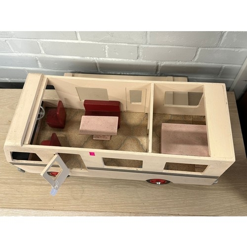 521 - Bespoke made wooden Motor-home