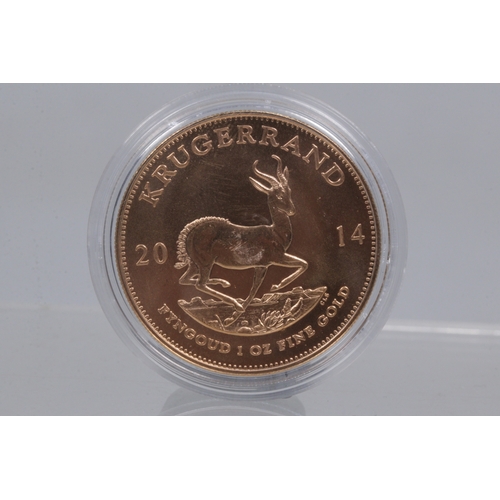 159A - A 1oz gold Krugerrand gold coin