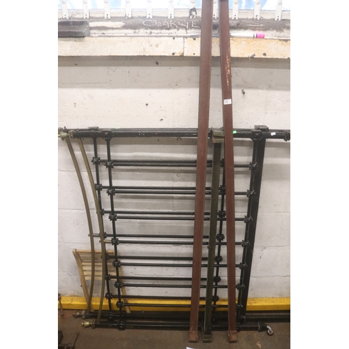 6 - Cast iron? bed frame