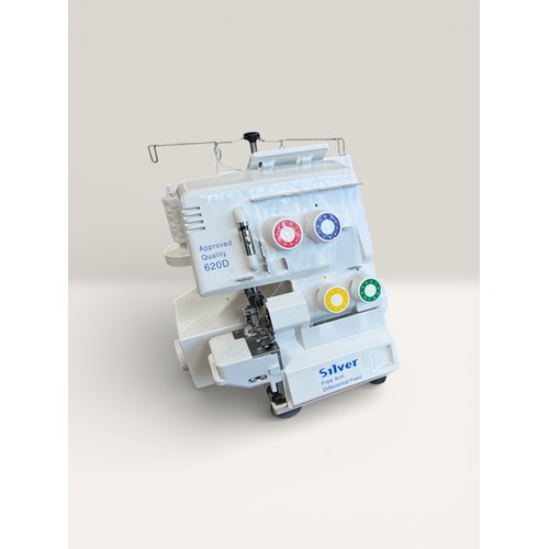 49 - Silver 620D sewing machine together with instruction manual trade/spares/repairs