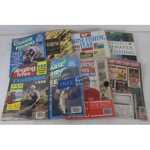338 - Quantity of fishing magazines etc