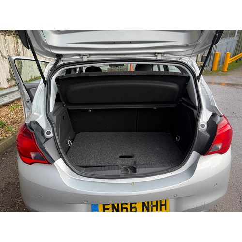 1 - Vauxhall Corsa SE Auto FN66 NHH mileage 22802 5 Door, petrol, one key, V5