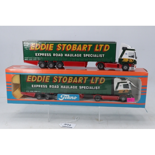 586 - Corgi CC12104 Renault Premium Curtainside - Strongserve Ltd in original packaging together with A bo... 