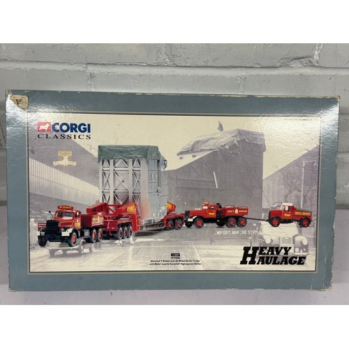 554 - Corgi Classics limited edition heavy haulage 31009 Wynns set