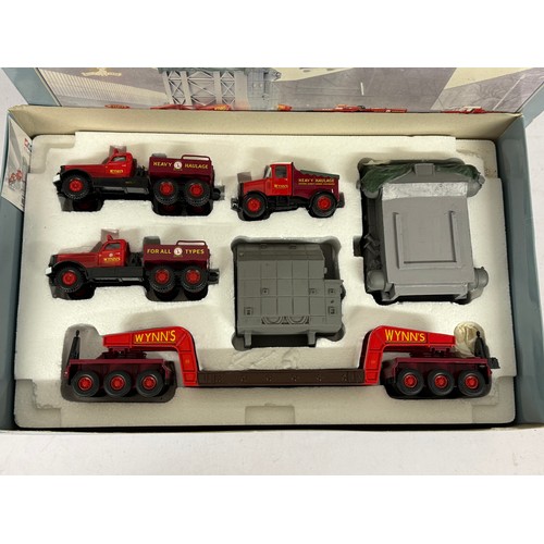 554 - Corgi Classics limited edition heavy haulage 31009 Wynns set