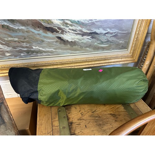 379 - A Hardy 4-603 fishing rod together with a one man tent (additional ring for rod in office)