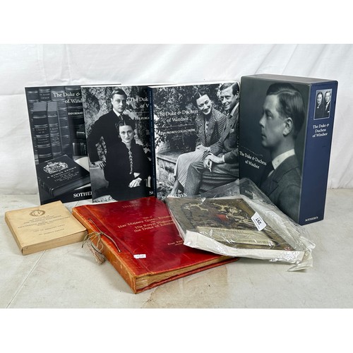 297 - 1997 New York Sotheby's Auction catalogues Duke and Duchess of Windsor, together with a India scrapb... 