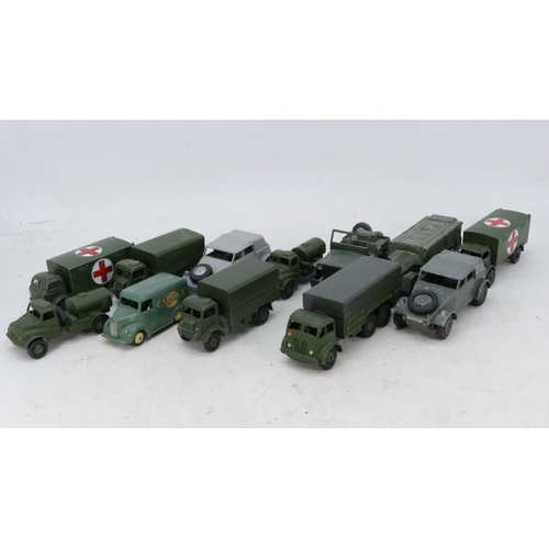 253 - Selection of Military Dinky toy models
